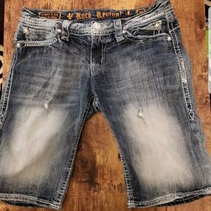 Rock Revival Bermuda Shorts